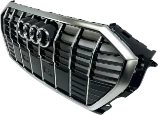 NEU Original Audi Q3 S-Line Stoßstange Kühlergrill Frontgrill Chrome 83A853651E - Bild 3