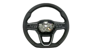 NEU - Original Seat Leon Ateca Tarraco Ibiza Lederlenkrad Vorne Links 5FA419091B - Bild 1