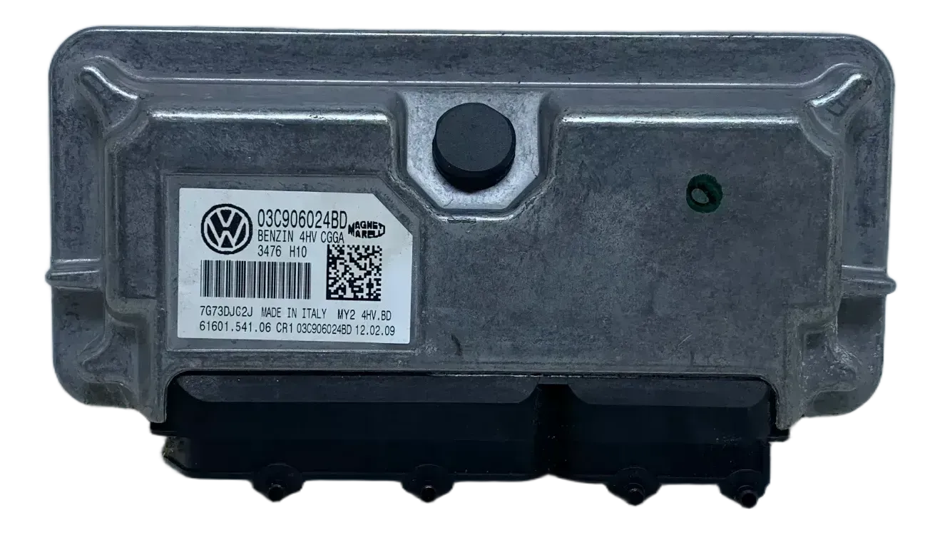 Original VW Golf 5 V Plus Motorsteuergerät Einspritzsteuergerät 03C906024BD - Bild 1