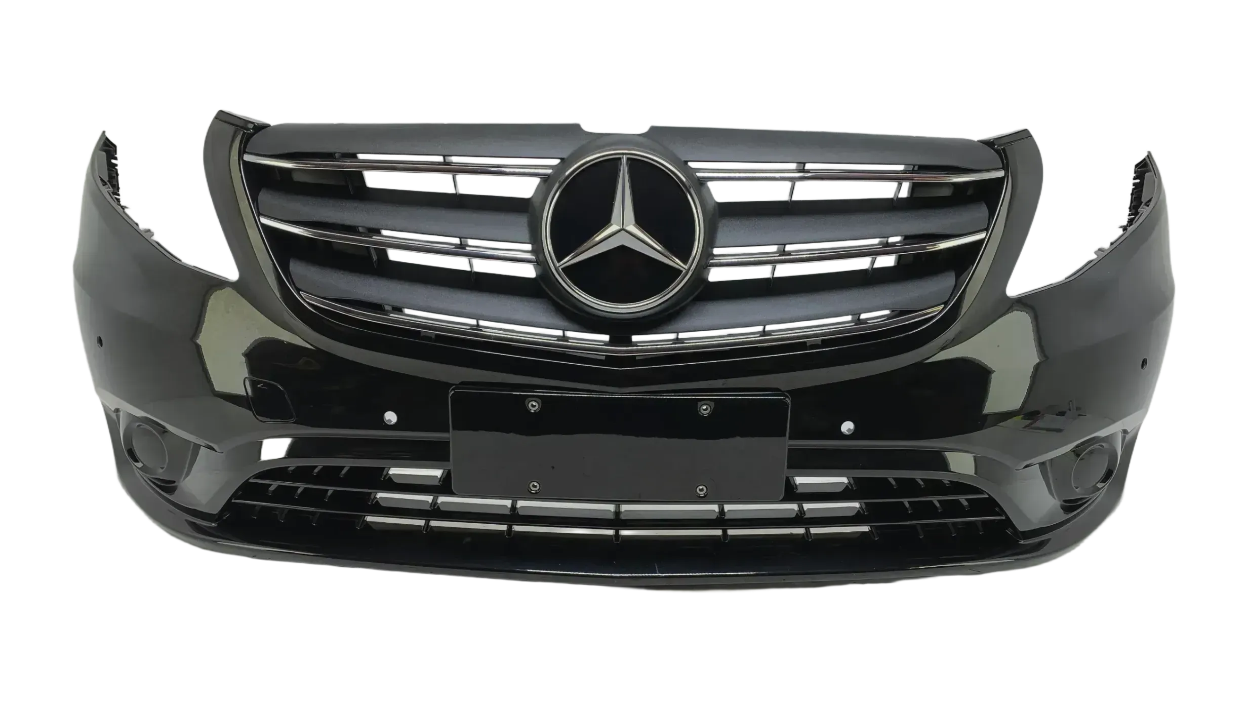 Original Mercedes Benz Vito W447 Stoßstange Frontbumper Schwarz - Bild 1