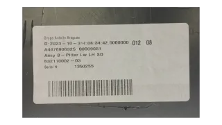 Original Mercedes Benz Vito V-Klasse W447 B-Säulen Verkleidung Links A4476906325 - Bild 6