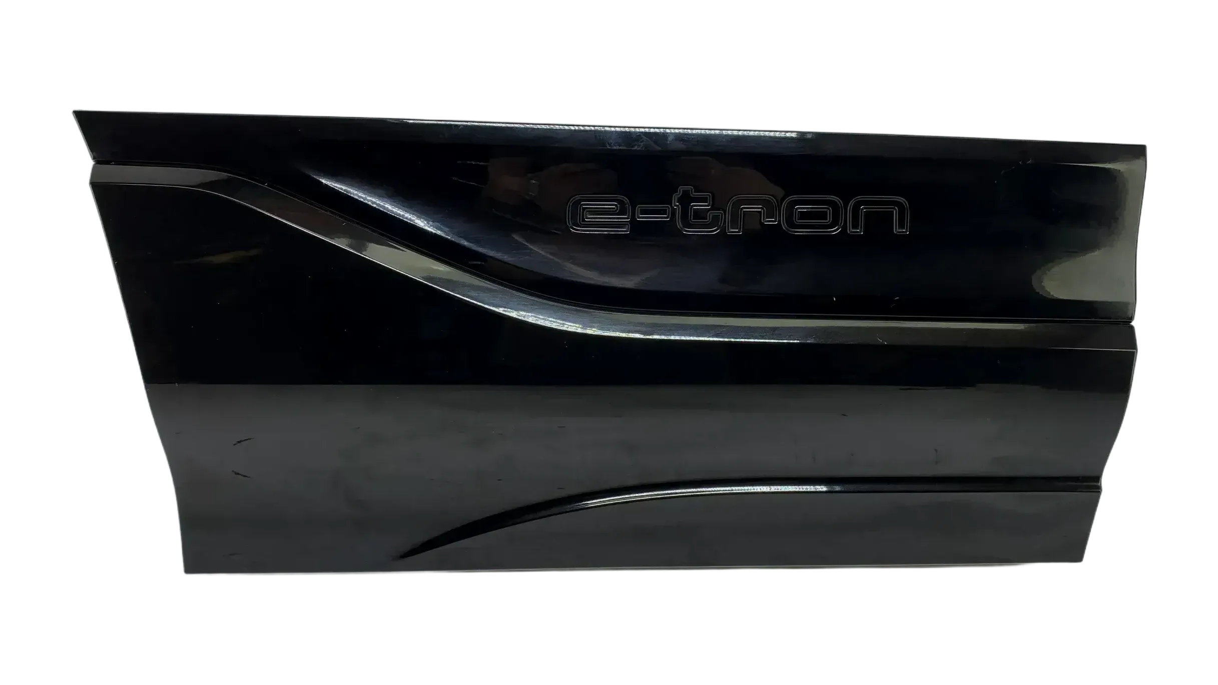 Original AUDI Q6 eTron Türverkleidung Hinten Rechts Schwarz 85H853970A - Bild 1