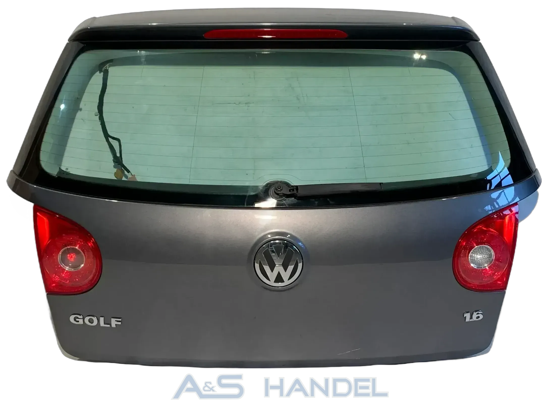 Original Volkswagen Golf 5 1K Heckklappe Kofferraumdeckel Grau Met. Vormontiert - Bild 1