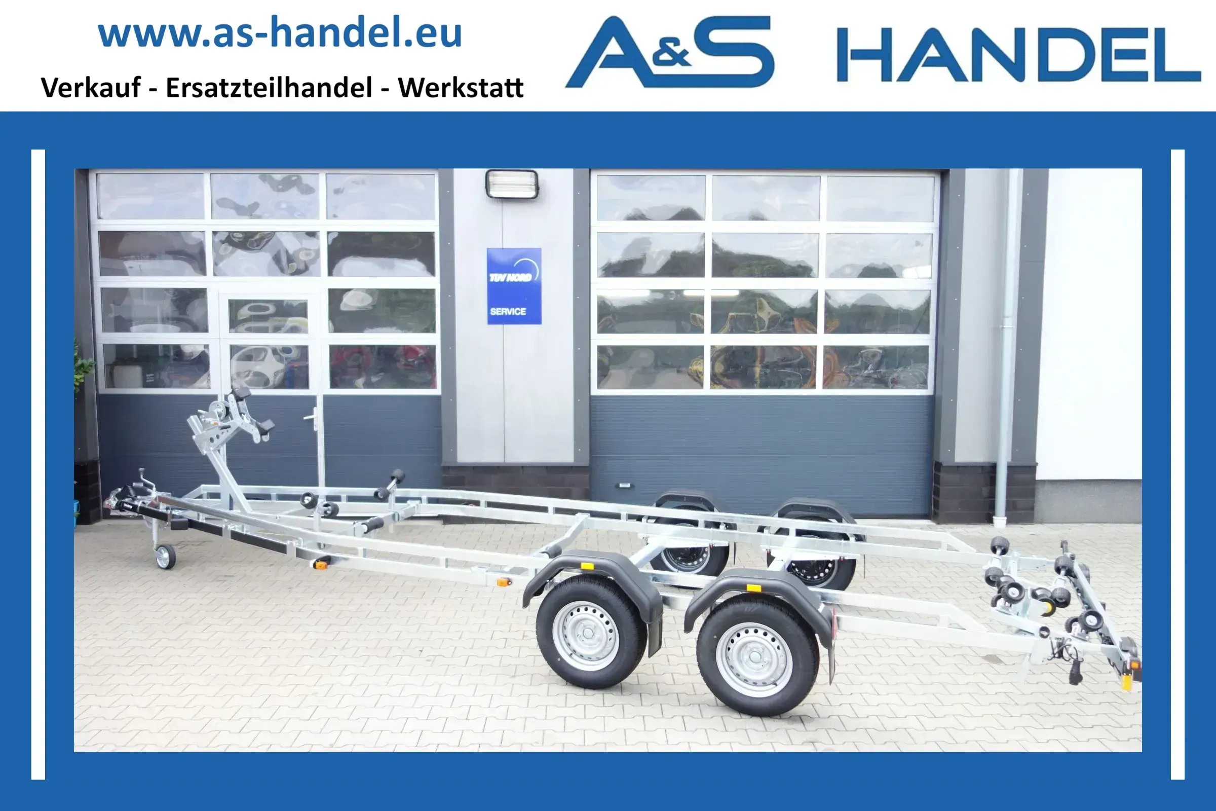 Bootsanhänger Brenderup Premium 2500kg Bootstrailer 242500TB SR - Bild 1
