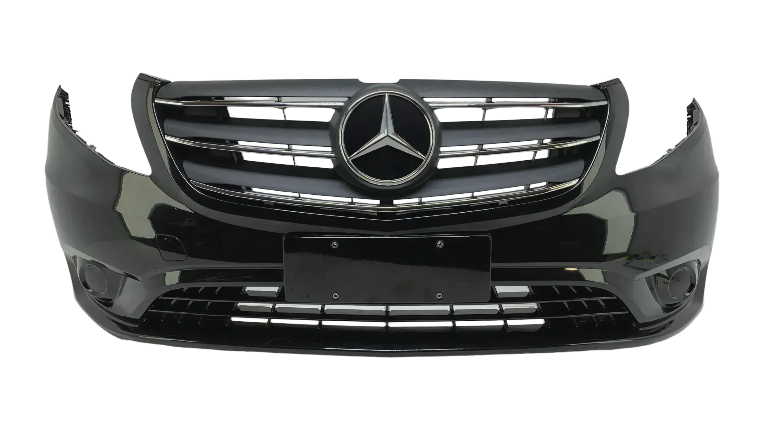 Original Mercedes Benz MB Vito W447 Stoßstange Frontbumper schwarz - Bild 1