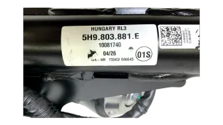 NEU - Original Golf VIII 8 Kombi Volkswagen Anhängerkupplung Hinten 5H9803881E - Bild 7