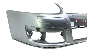 Original Volkswagen Golf V 5 Stoßstange Silber Vorne 1K0807221D - Bild 2