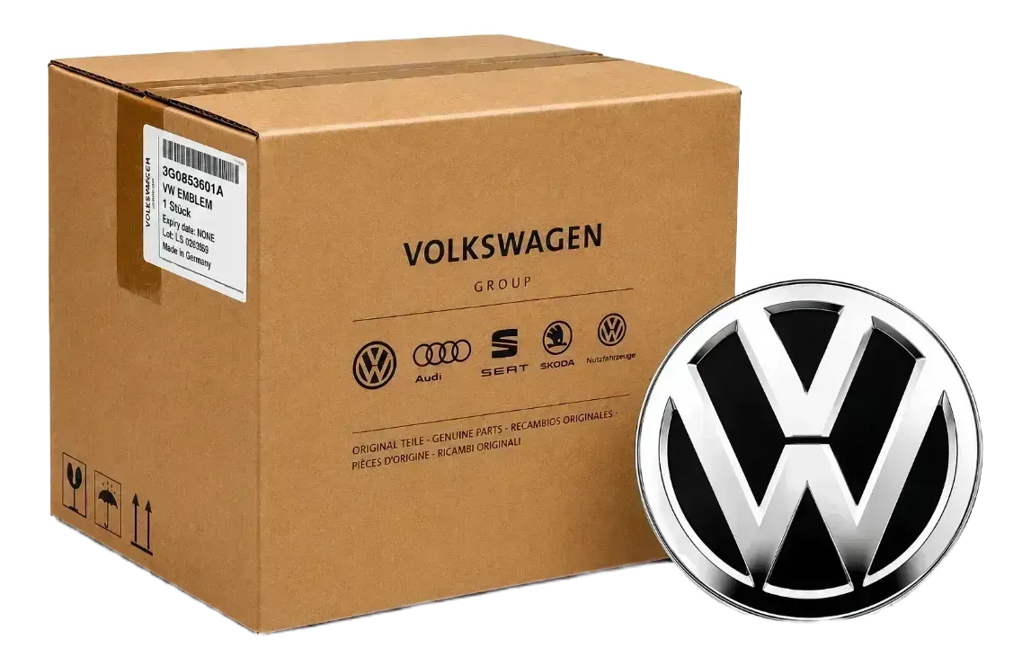 NEU Original Volkswagen Arteon Passat Golf Kühlergrill Emblem ACC 3G0853601A - Bild 1