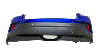 Original Toyota C-HR CHR Stoßstange Stoßfänger Blau Hinten 52159 F4010 - Bild 2