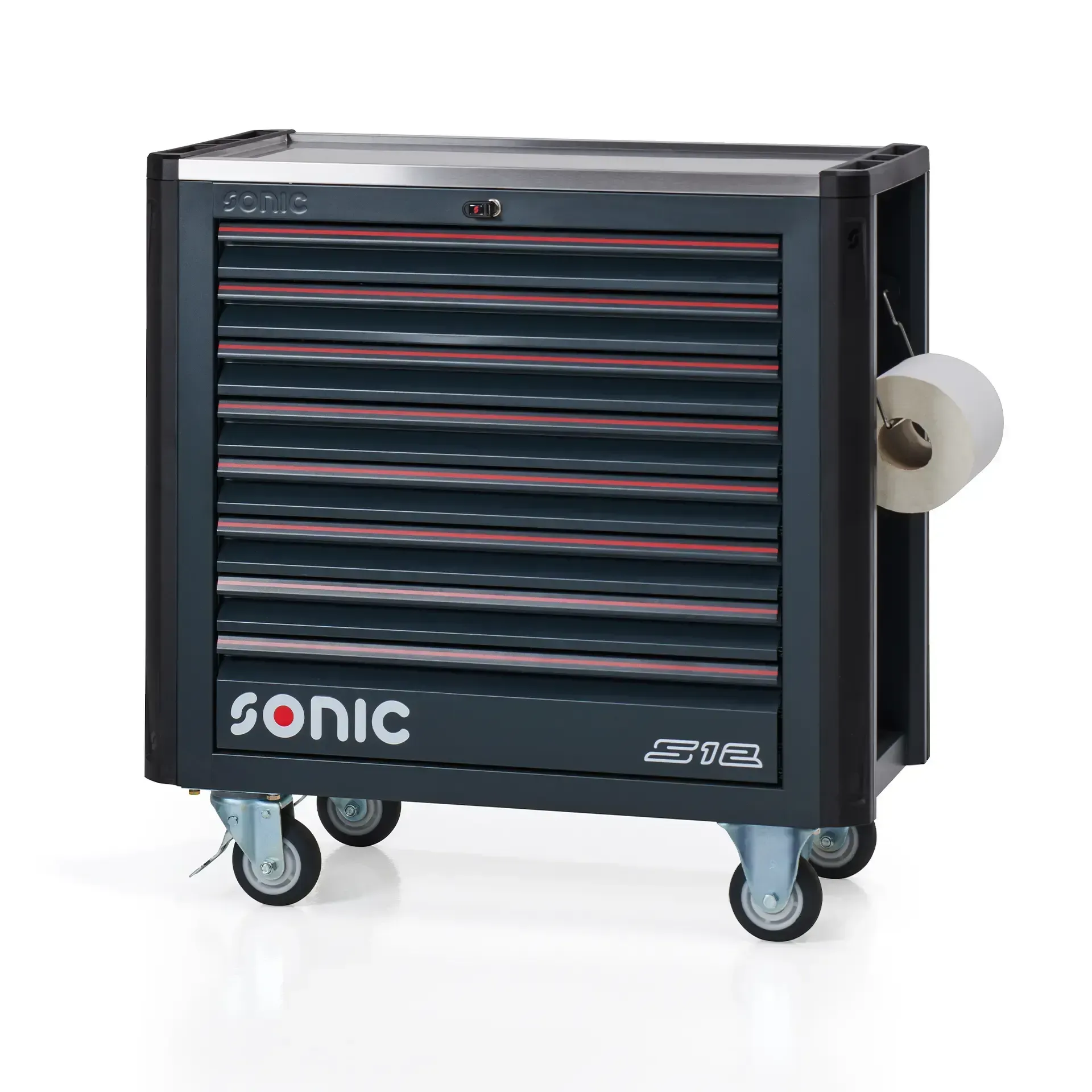 NEU Sonic Werkzeugwagen Werkstattwagen Sonic NEXT S12 644 Teilig 764478 - Bild 1