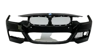 Original BMW 3 F30 F31 Frontstoßstange M Paket Stoßstange Vorne Schwarz 8067873 - Bild 1