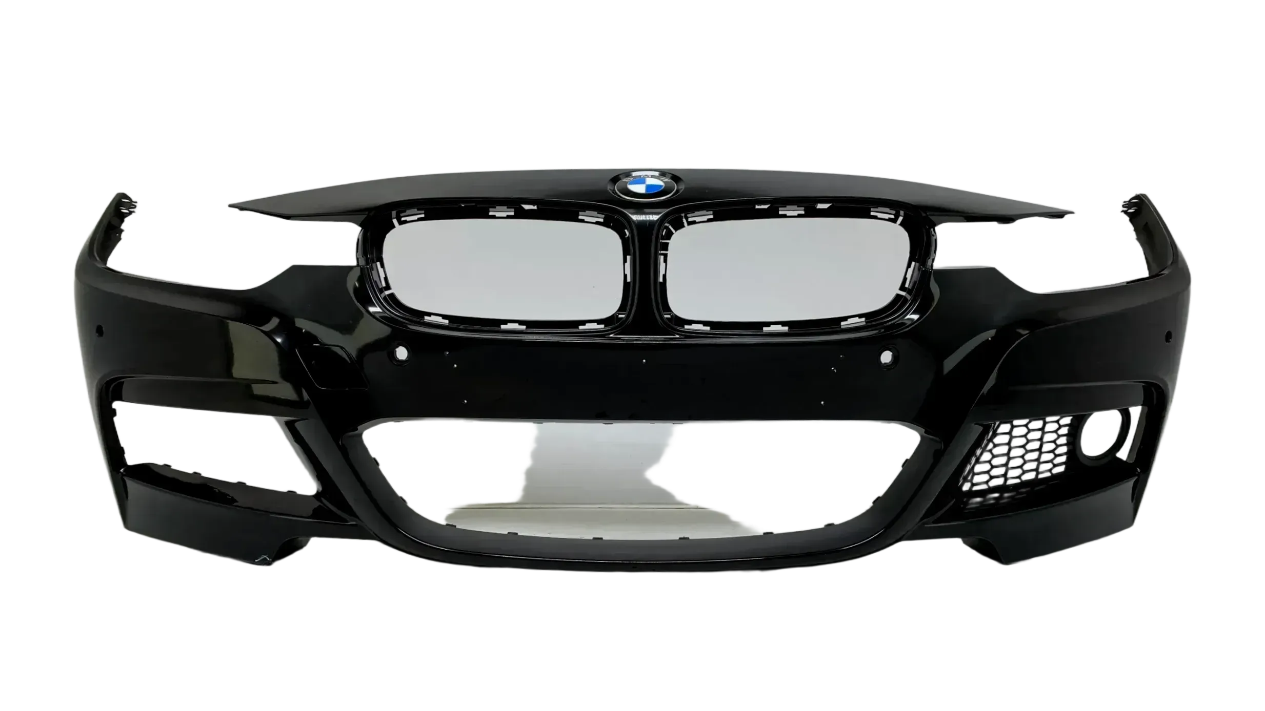 Original BMW 3 F30 F31 Frontstoßstange M Paket Stoßstange Vorne Schwarz 8067873 - Bild 1