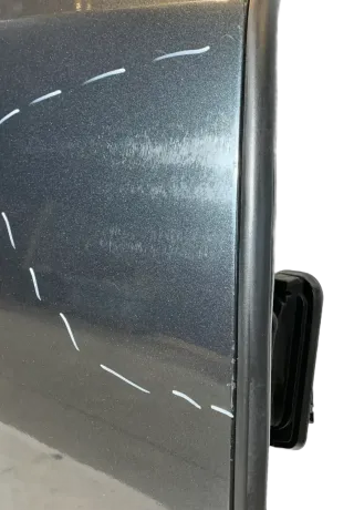 Original Volkswagen Golf 6 5K Beifahrer Tür Hinten Rechts Grau Metallic - Bild 4