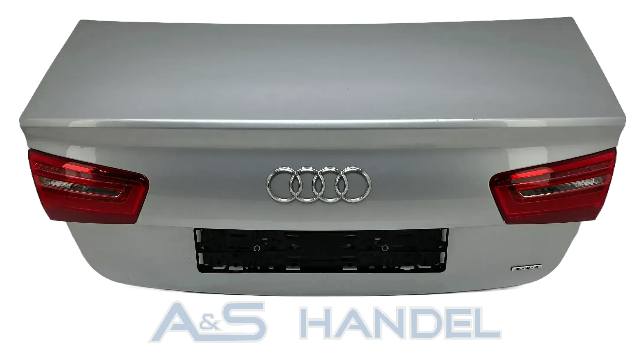 Original Audi A6 4G Heckklappe Kofferraumdeckel Hinten Silber Komplett - Bild 1