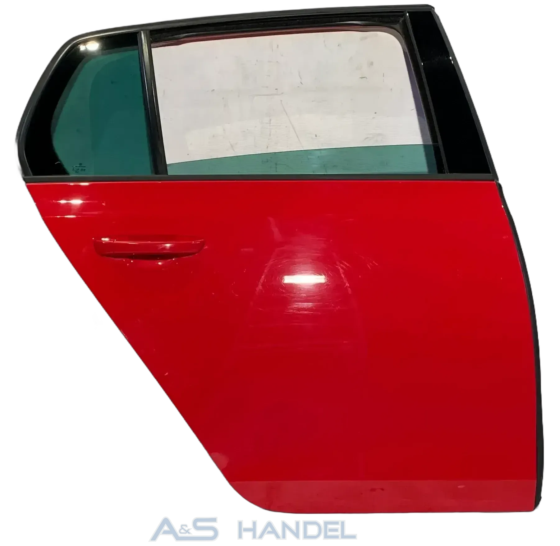 Original Volkswagen Golf 6 5K Tür Hinten Rechts Beifahrerseite Rot Limo - Bild 1