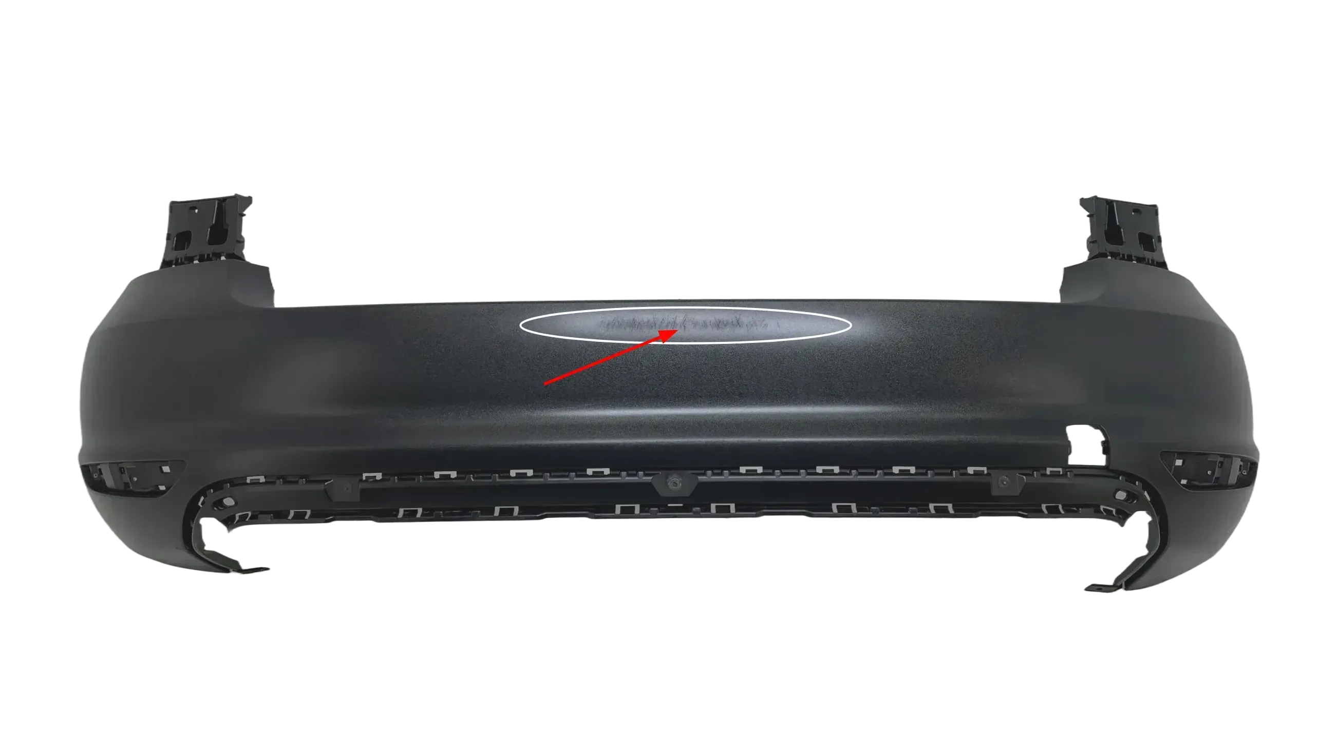 Original Skoda YETI LIFT Stoßstange Schwarz Hinten 5L6807421 - Bild 1