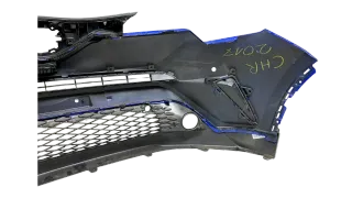 Original Toyota C-HR CHR Stoßstange Stoßfänger Blau Vorne 52119F4010 - Bild 7