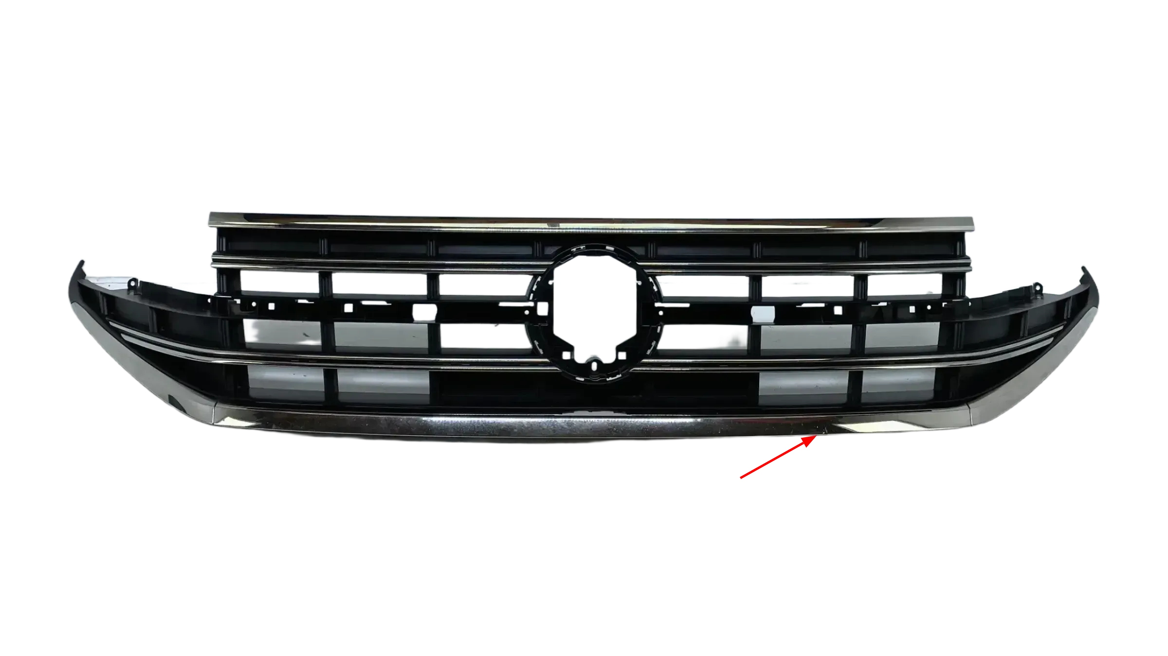 Original Volkswagen Touareg III Facelift Frontgrill Kühlergrill Vorne 760853653H - Bild 1