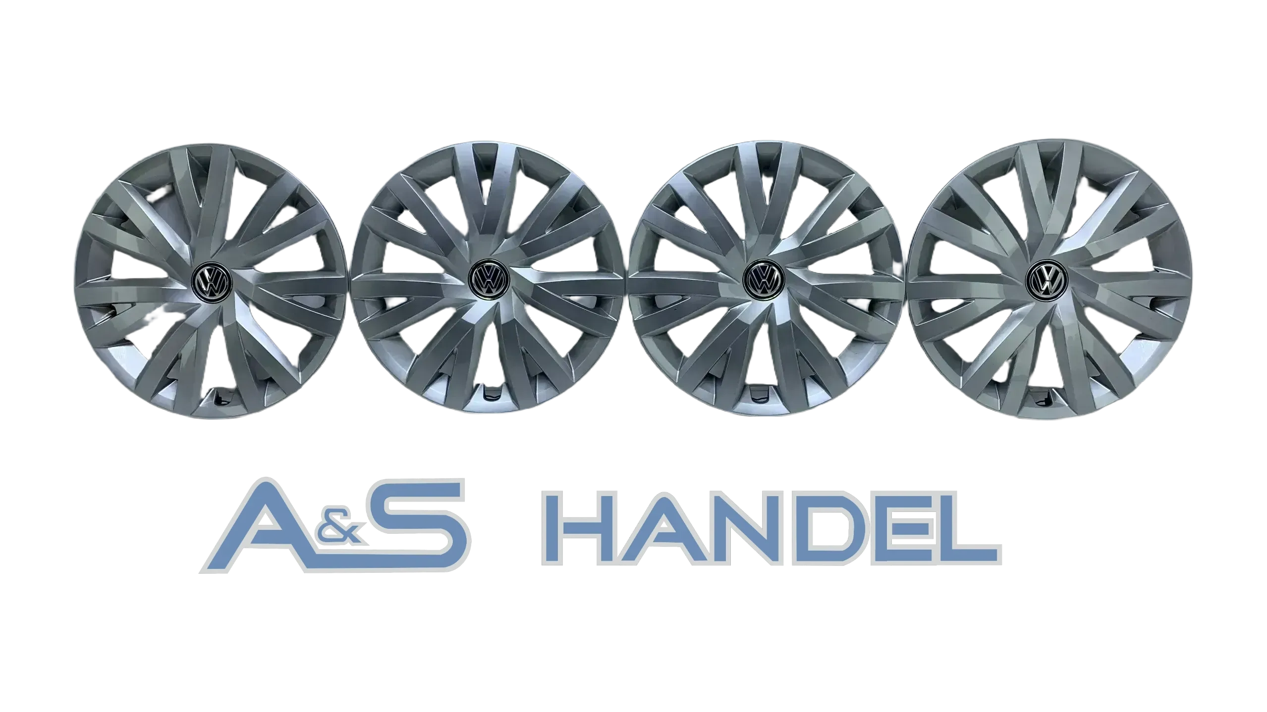 Original Volkswagen Golf 7 E-Golf Sportsvan Radkappenset 15" Silber 5G0601147 - Bild 1