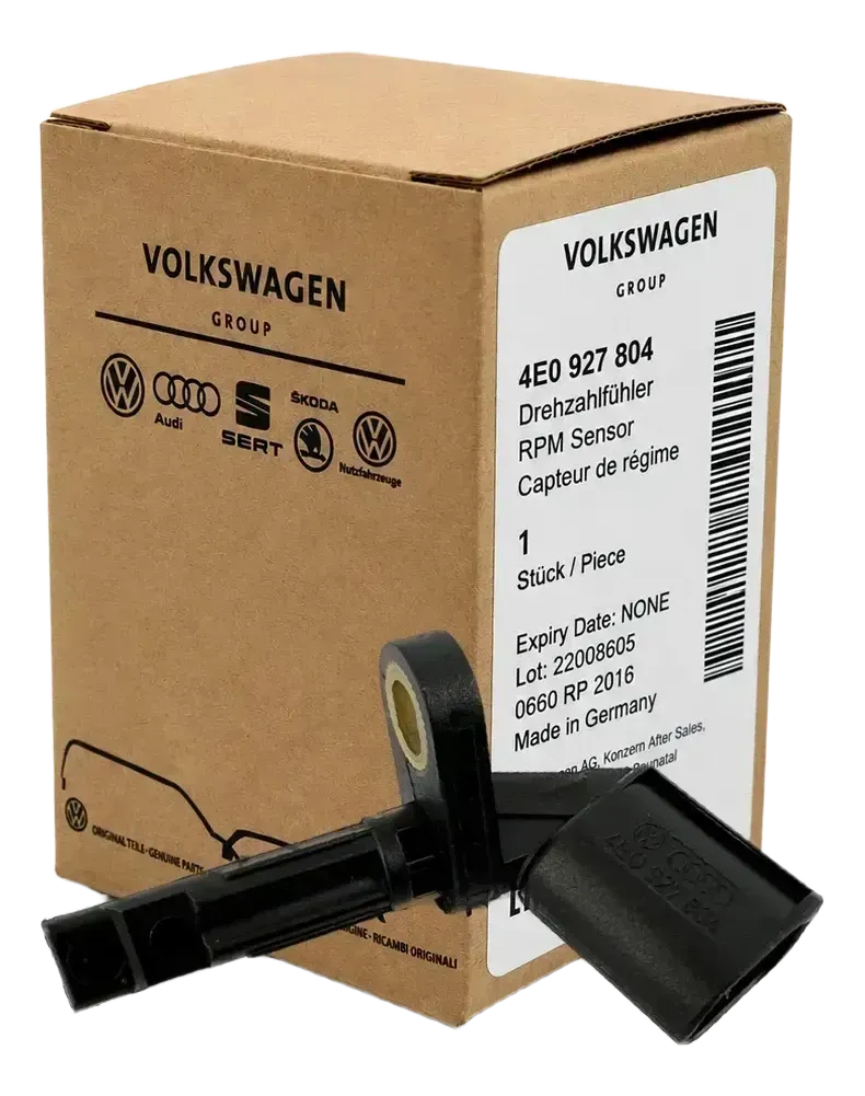NEU Original Audi A4 A5 A6 A7 A8 R8 Q5 VW Phaeton Drehzahlfühler ABS 4E0927804 - Bild 1