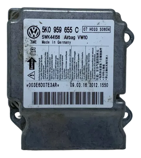 Original VW Golf VI Kombi Airbagsteuergerät Steuergerät Airbag 5K0959655C