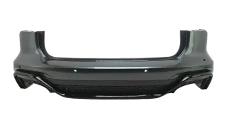 Original Audi RS6 C8 Heckstoßstange Anthrazit mit Diffusor hinten 4K8807511J - Bild 1
