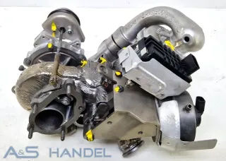 Bi-Turbolader Audi A6 C7 A7 Q5 SQ5 3.0TDI CGQB 805713 805716 059145061T - Bild 2