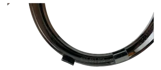 NEU Original AUDI E-Tron Emblem Ringe Chrom Stoßstange Vorne 4KE853605 - Bild 4