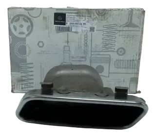 Original Mercedes S-Klasse W221 Facelift Auspuffblende Endrohr Links A2214903527 - Bild 1