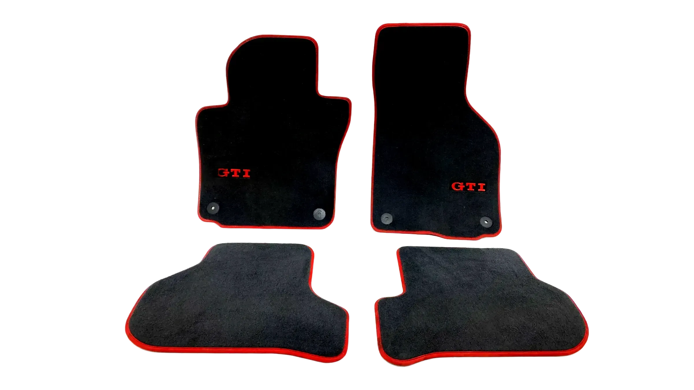 Original Volkswagen Golf 5 6 GTI Fußmatten Teppiche Vorne Hinten 1K1061271PBRYJ - Bild 1