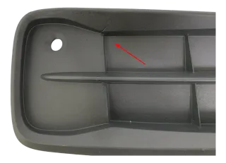 Original Volkswagen ID.3 Unteres Gitter PDC Vorne 10A853677 - Bild 7