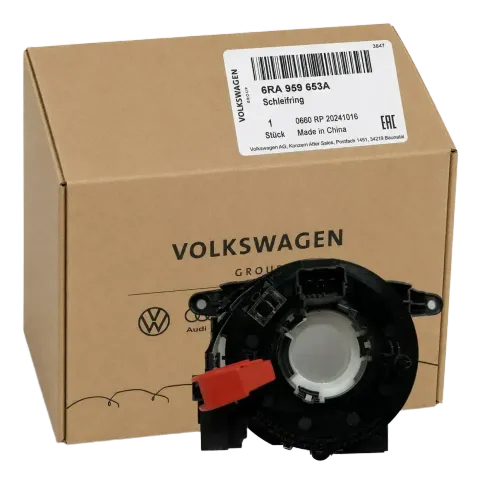 NEU Original Volkswagen UP Polo T6 Seat Ibiza Arona Skoda Schleifring 6RA959653A