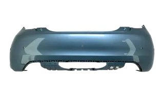 Original Fiat 500 Mopar Stoßfänger Stoßstange Hinten Blau PDC 735714165ST - Bild 1