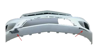 Original Mercedes Benz B-Klasse W246 Stoßstange Zirrusweiss Vorne A2468850300 - Bild 5