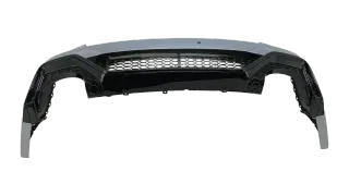 Original Audi RS6 C8 Heckstoßstange Silber mit Diffusor Hinten 4K8807511J - Bild 5