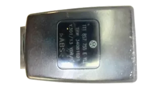 Original Volkswagen Touran Gurtschloss Sitz Vorne Links 1T1857755E - Bild 3