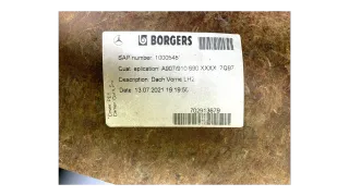 Original Mercedes Benz Sprinter W907 W910 Dachhimmel Oben Dunkel A9076908801 - Bild 3
