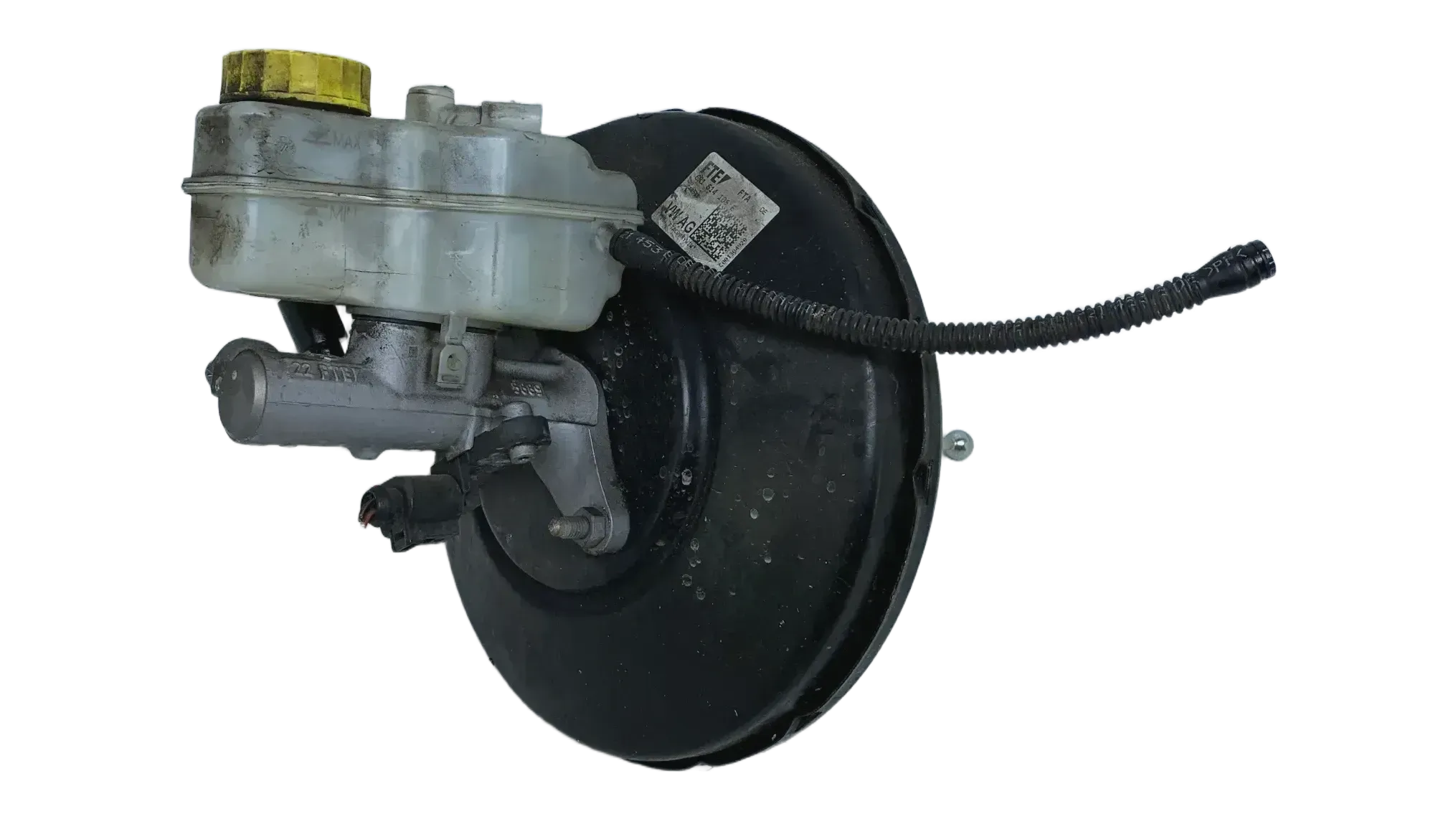 Original Volkswagen Polo 6R Hauptbremszylinder Bremskraftverstärker 6R1614105E - Bild 1