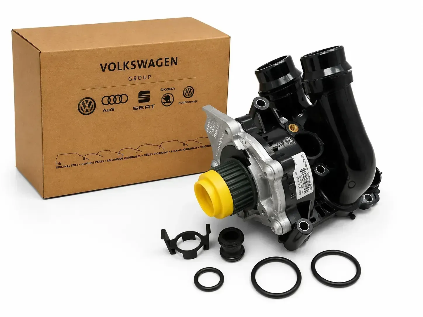 NEU Original VW Seat Skoda Audi Wasserpumpe Thermostat 1.8TSI 2.0TSI 06H121026DR - Bild 1