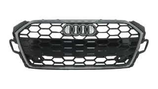 Original AUDI A5 8W6 Facelift Kühlergrill schwarz Chrom PDC Vorne 8W6853651BL - Bild 1
