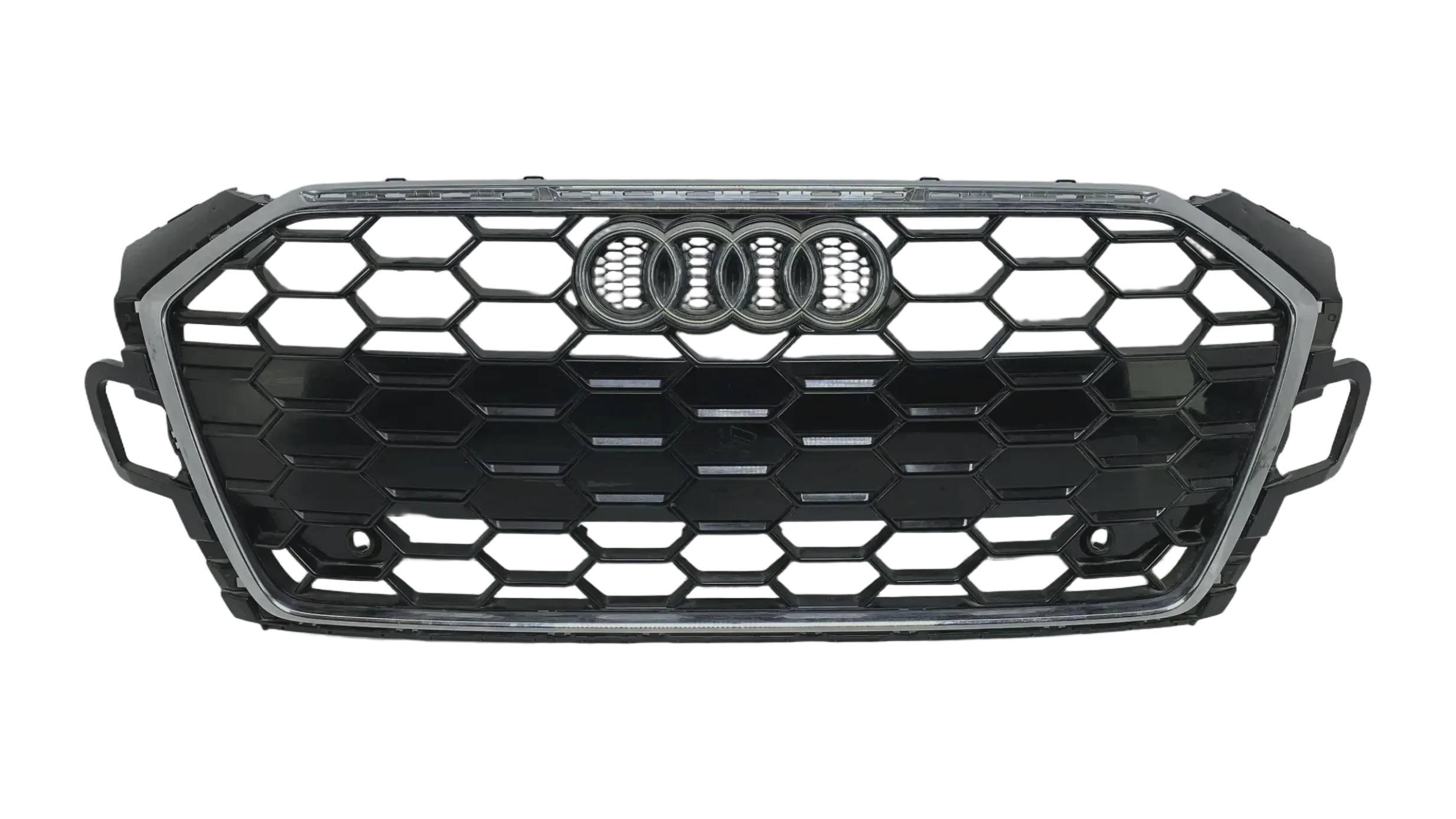 Original AUDI A5 8W6 Facelift Kühlergrill schwarz Chrom PDC Vorne 8W6853651BL - Bild 1