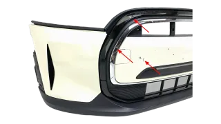 Original Mini F55 F56 LCI Stoßstange Kühlergrill Facelift  Vorne 9450543 - Bild 2