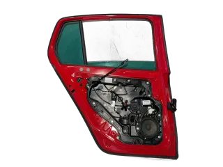 Original Volkswagen Golf 6 VI 5K Tür Hinten Links Fahrerseite Rot Vormontiert - Bild 2