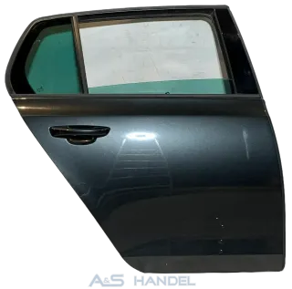 Original Volkswagen Golf 6 5K4 Tür Hinten Rechts Beifahrerseite Grau Metallic - Bild 1