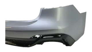 Original Audi RS7 C8 Heckstoßstange Silber mit Diffusor hinten 4K8807511K - Bild 3