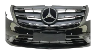 Original Mercedes Benz Vito W447 Stoßstange PDC Frontbumper schwarz - Bild 2