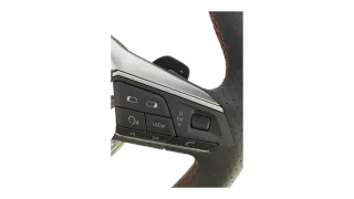 NEU- Original Seat Leon Ateca Tarraco Ibiza Lederlenkrad Vorne Links 5FA419091EF - Bild 4