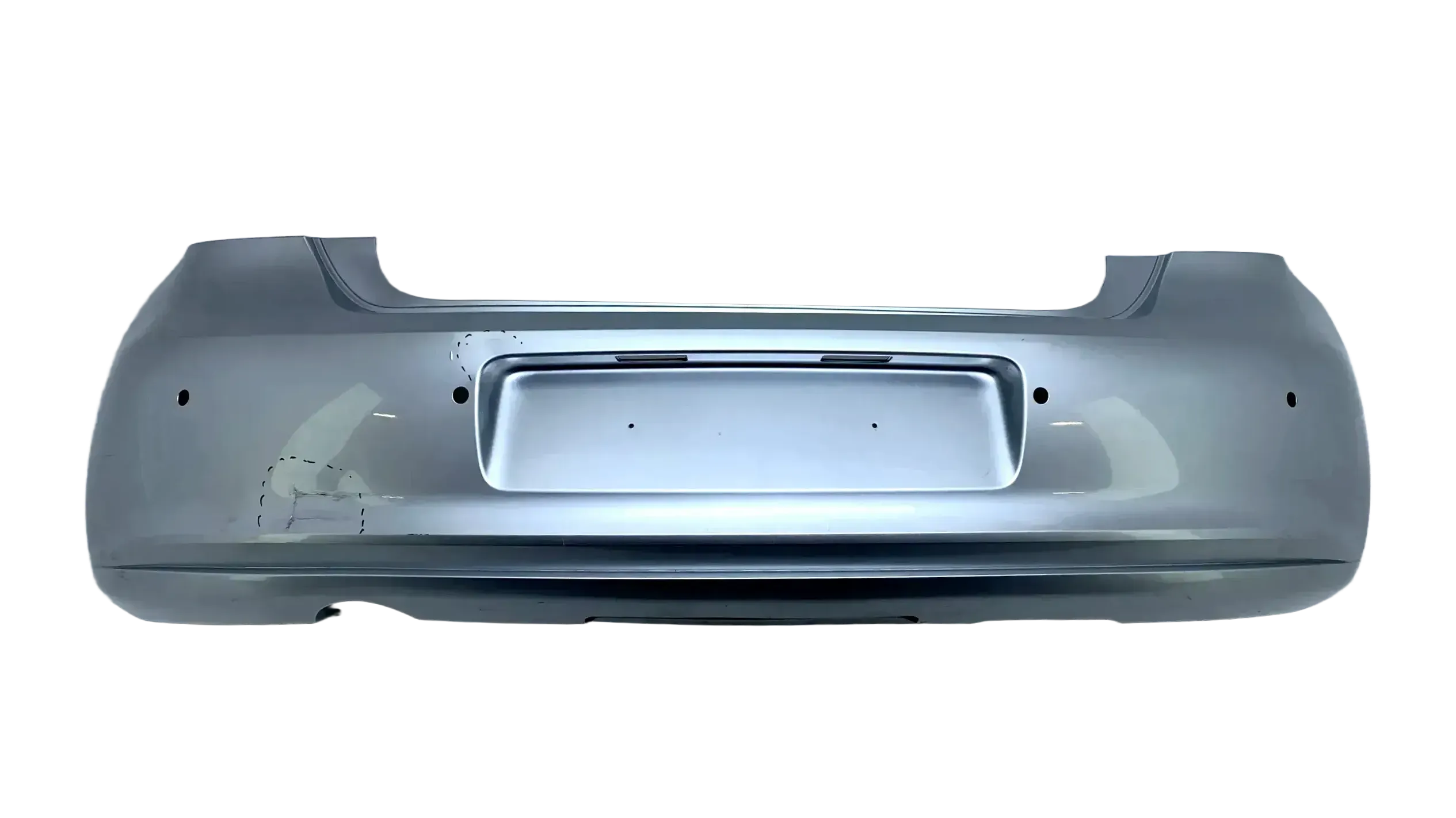 Original Volkswagen Polo 5 V 6R Stoßstange Heckstoßstange Hinten 6R6807421 - Bild 1