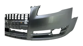 Original AUDI A4 8E B7 Stoßstange Stoßfänger Silber Vorne 8E0807437AG - Bild 4