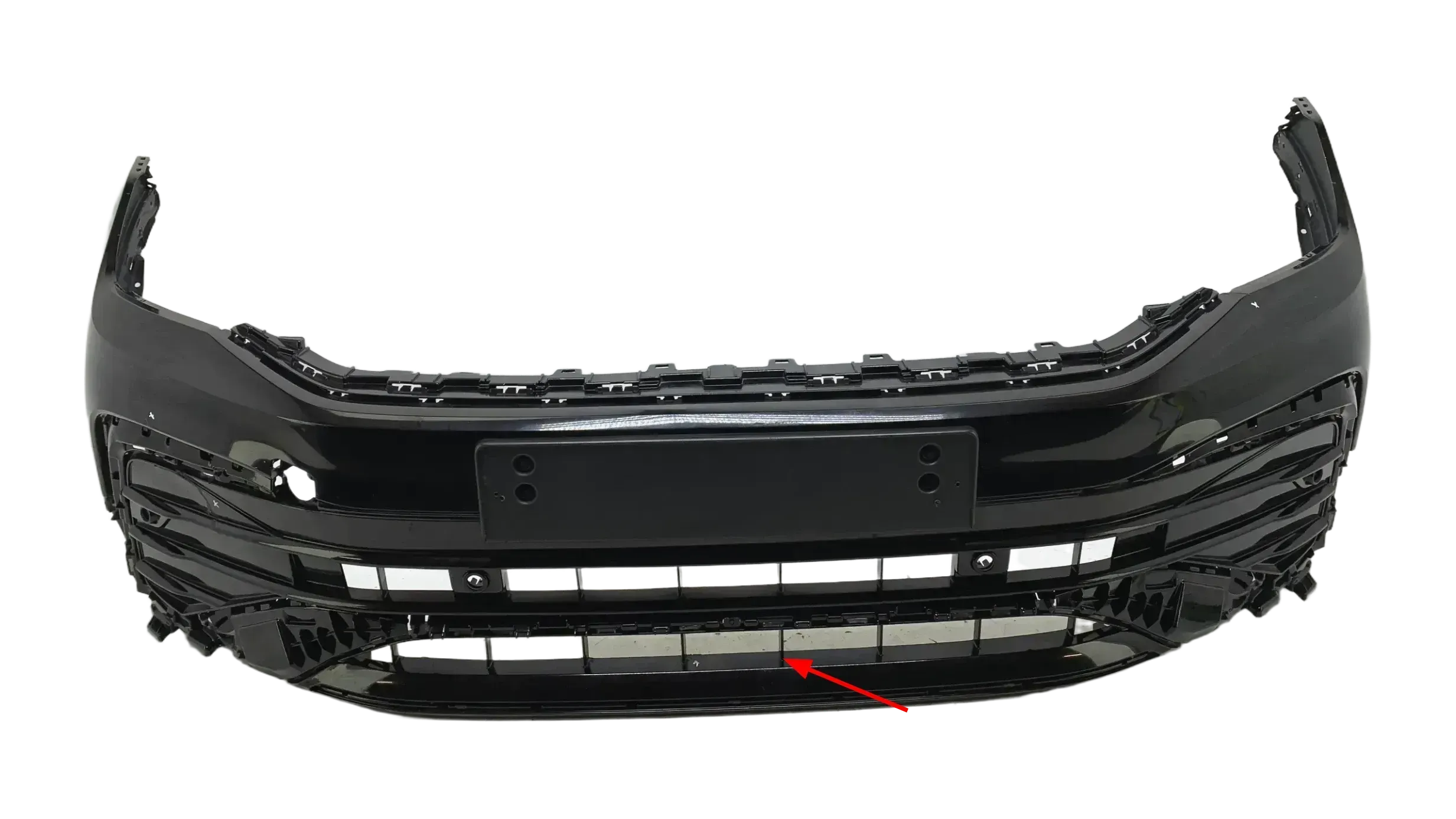 Original Volkswagen Tiguan 5NA R-LINE Stoßstange Schwarz PDC Vorne 5NA807221D - Bild 1